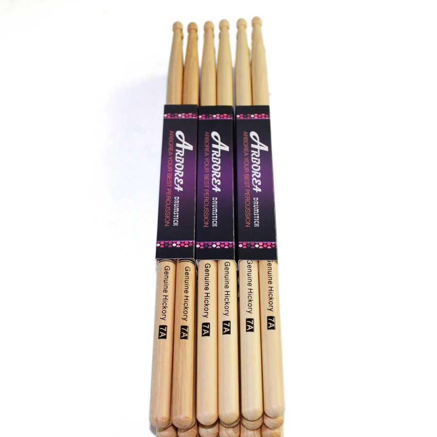 Профессиональные барабанные палочки 7A Hickory барабанные палочки из дерева, музыкальные инструменты, три пары
Профессиональные барабанные палочки 7A Hickory барабанные палочки из дерева, музыкальные инструменты, три пары
