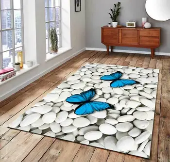 Stones and Butterflies Patterned Carpet ,Non Slip Floor Carpet,Teen's Carpet,Turkish Rug
Stones and Butterflies Patterned Carpet ,Non Slip Floor Carpet,Teen's Carpet,Turkish Rug