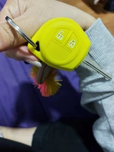 ZAD de botón 2 funda de silicona para la llave del coche cubierta de llave para Suzuki para Amagatarai para Shangyue SX4 SWift Liana Alto Igins estima Baleno GR