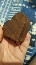 Estuche De Viaje de exhibición Universal de anillos de madera, organizador de joyas, almacenamiento portátil, caja de corazón para amantes de la marca, embalaje de nogal, 2020