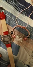 Reloj de malla de acero inoxidable con dibujos animados para niños, pulsera de cuarzo, informal