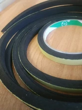 Rubber-Tape Sponge Foam Strong-Adhesion Thick Black EVA 10mm-100mm-Width Anti-Collision-Seal-Strip