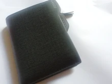 Cartera con monedero para hombre, cartera con bolsa con cierre monederos pequeños, monedero Delgado, Cartera de hombre