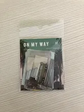 30 unids/pack de película. Tarjeta de Papel Kraft de papel Scrapbooking DIY álbum diario etiqueta de papel Material de LOMO tarjetas