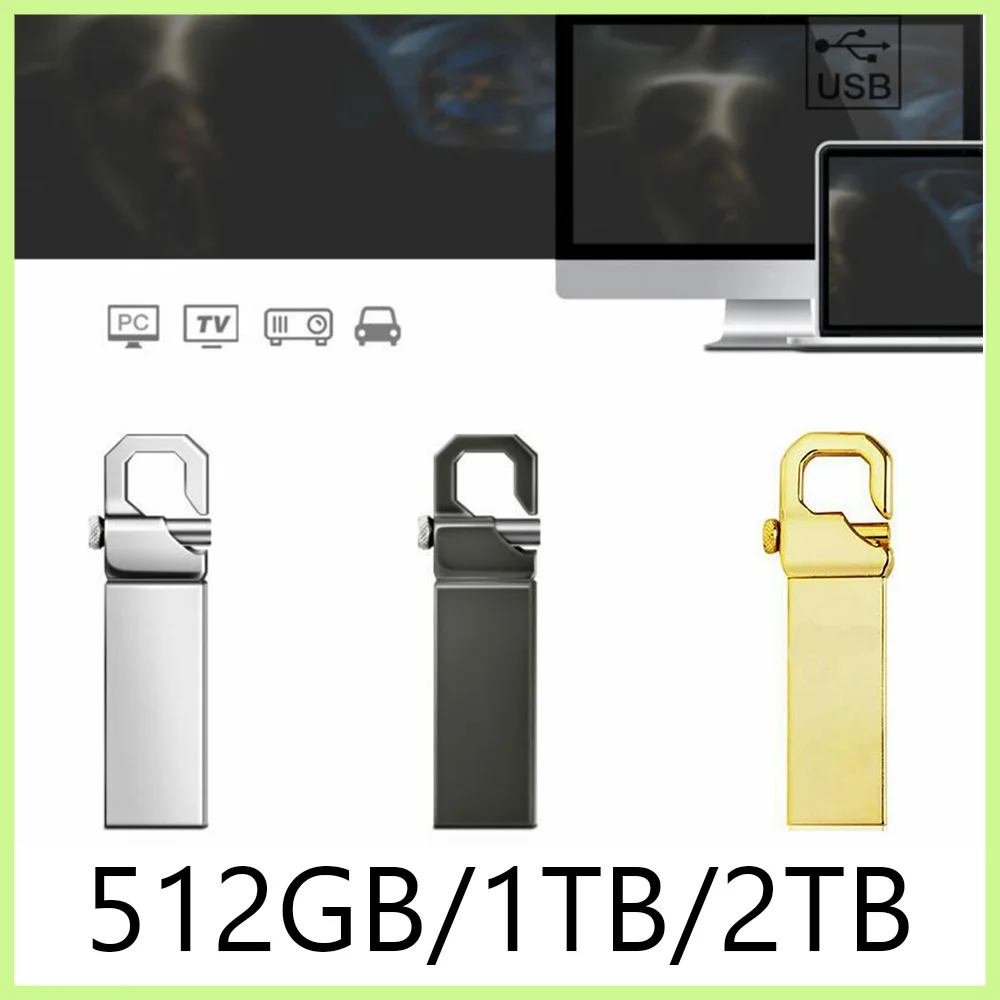 USB 3 0 флэш-накопители 2 ТБ карта памяти U-диск ключ для ПК ноутбука | Компьютеры и