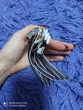 Cable de conexión para tira de luz LED RGB RGBW, Conector de luz macho y hembra de 4 pines y 5 pines, Cable de conexión para 5050 RGB RGBW