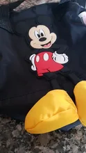 Nueva Disney Mickey Mouse dibujos animados chica bolso de los niños bolsa de almacenamiento de las niñas de dibujos animados Mickey Minnie Mouse bolso bolsos de hombro