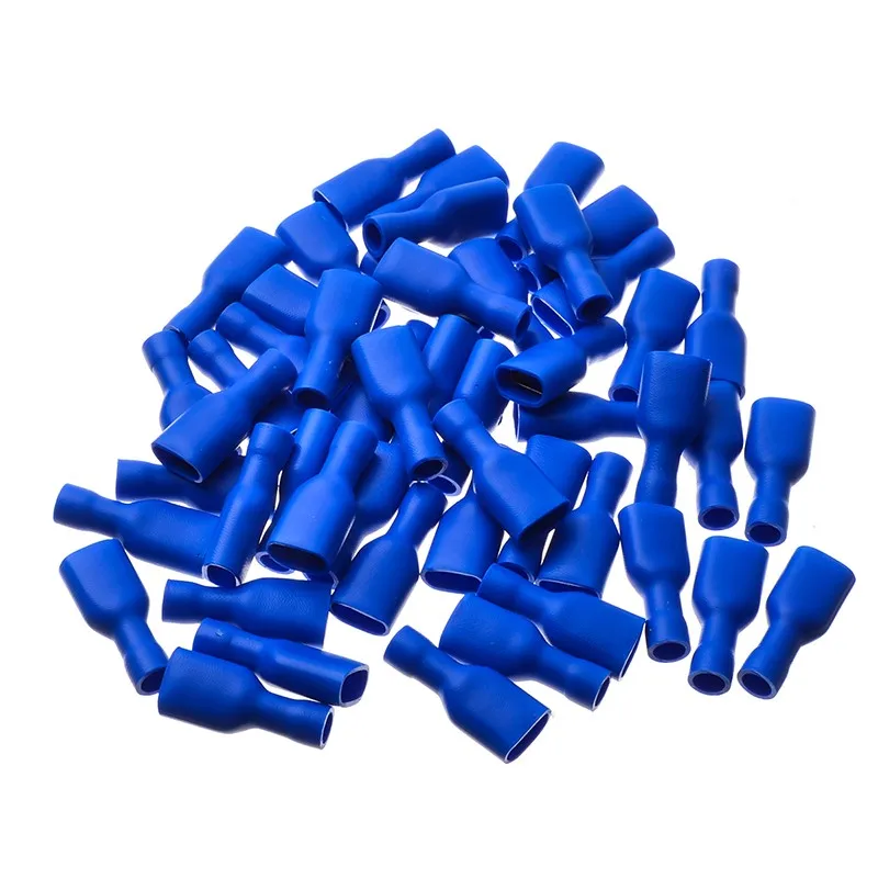 100Pcs Insulated Crimp Terminals PVC Copper Male Female Tube Insulating Connector for Marine Automobile Connection Wires Easy
100Pcs Insulated Crimp Terminals PVC Copper Male Female Tube Insulating Connector for Marine Automobile Connection Wires Easy