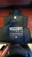 Muscleguys-Camiseta sin mangas con capucha para hombre, ropa deportiva para gimnasio, camisetas de culturismo sin mangas con tirantes