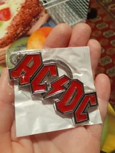 Pulsera de música Rock para mujer, llaveros de aleación de CA, llaveros accesorios, llavero colgante, dijes