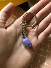 Llaveros de perla artesanal a la moda para hombre y mujer, llaveros colgantes de aleación, taza de café o té