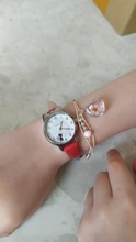 Reloj de pulsera de cuarzo con diseño de gato negro para niños y estudiantes, cronógrafo de cuero, color rosa, regalo para niñas