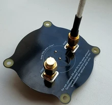 Conectores de tapa chapados en oro, 2 uds., 2W, 6GHz, 50 ohm, SMA, macho, Coaxial, carga ficticia de terminación
