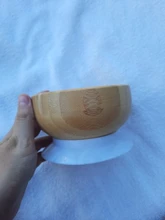 3 unids/set alimentación de bebé de la placa de la cena de alimentación vajilla con silicona succión Copa cuchara de madera de los niños de mercancías