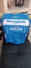 Quickstep profesional bicicleta equipo Maillot de manga corta Ciclismo hombres Kits de camisetas de Ciclismo de verano transpirable Conjuntos de ropa de Ciclismo