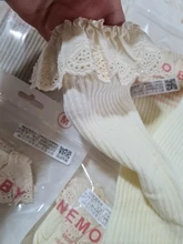 Medias hasta la rodilla de encaje con volantes para niños recién nacidos niñas, medias de princesa a la moda