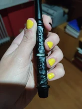 Varita de núcleo metálico para Cosplay de Malfoy Voldemort, varita de Hermione Box, regalo de cumpleaños sorpresa para niños, accesorios de juego