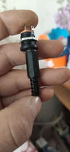 Female Jack Connector Plugs Screw-Nut Panel-Mount Power-Socket Plastic Dc022 Dc 10PCS