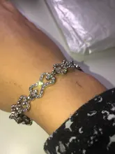 Pulsera brillante con lazo de cristal de diamantes de imitación, joyería de moda, gran oferta, venta al por mayor