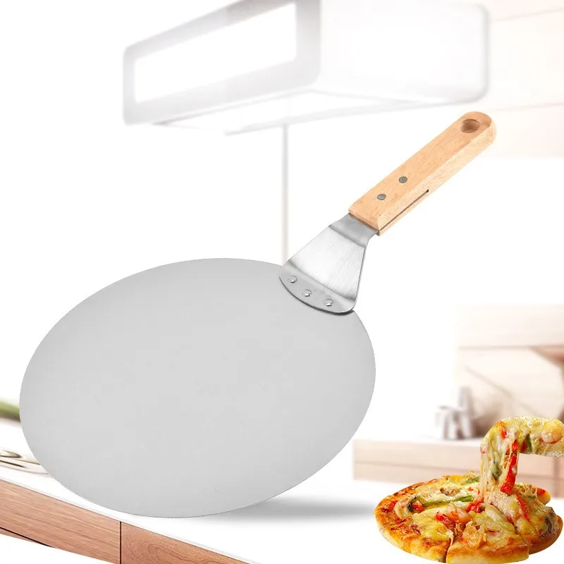 Pizza Peel Shovel Stainless Steel Baking Pastry Tools Anti-scalding Pizzas Shovel with Oak Handle Cake Bake Kitchen Accessories
Pizza Peel Shovel Stainless Steel Baking Pastry Tools Anti-scalding Pizzas Shovel with Oak Handle Cake Bake Kitchen Accessories