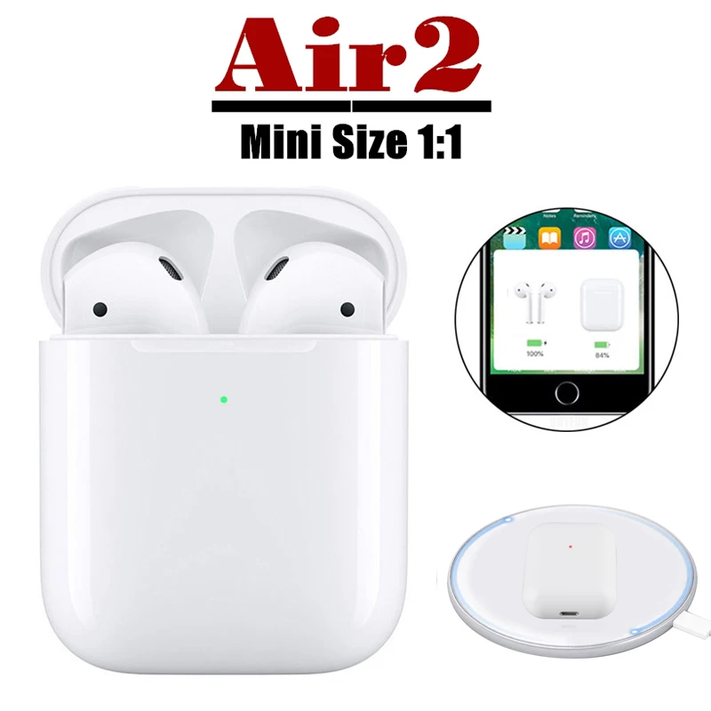 i200 TWS 1:1 Pop up for Airpod 2 Wireless Bluetooth Earphone Touch Control Headphone 6D Stereo Headset Support Wireless Charging
i200 TWS 1:1 Pop up for Airpod 2 Wireless Bluetooth Earphone Touch Control Headphone 6D Stereo Headset Support Wireless Charging