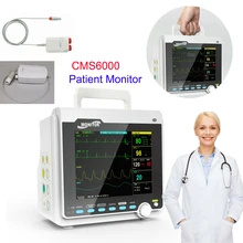 Contec CMS6000 6-Parameter Medical Machine SPO2/ECG/PR/NIBP Heart Rate Patient Monitor With ETCO2 And IBP
Contec CMS6000 6-Parameter Medical Machine SPO2/ECG/PR/NIBP Heart Rate Patient Monitor With ETCO2 And IBP