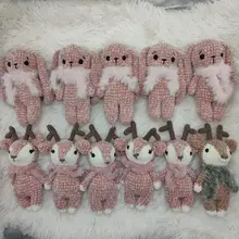 100 unids/bolsa DIY para muñecas ojos del juguete de plástico negro de Ojos de seguridad de marionetas muñeca con arandelas