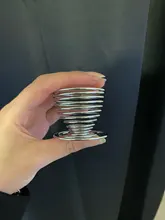 Estante de esponja para maquillaje, soporte de secado de esponja para maquillaje, soporte para esponja de Metal