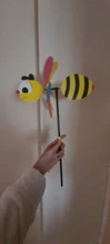 Cute 3D Large Animal Bee Windmill Wind Spinner Whirligig Yard Garden Decor