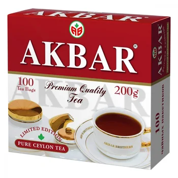 Tea Akbar "limited edition", Black, 100 bags 
Tea Akbar "limited edition", Black, 100 bags