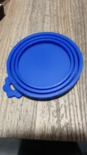 OOTDTY Pet Food Can Cover Lid Dog Cat Pet Tin Silicone Reusable Storage Cap Top