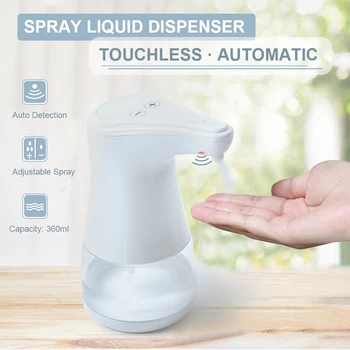 Touchless Automatic Dispenser Spray Liquid Dispenser Mist Hands-free Infrared Motion Sensor Adjustable Watery Atomizer Waterproo
Touchless Automatic Dispenser Spray Liquid Dispenser Mist Hands-free Infrared Motion Sensor Adjustable Watery Atomizer Waterproo