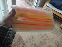 Barras luminosas de luz fluorescente para fiesta, pulseras, collares, neón, palo brillante de colores para fiesta de boda