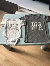 Ropa a juego para la familia, pelele con letras de Little Brother para bebé y niño, camisetas informales para niño, 2017