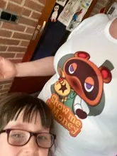 Harajuku juego Anime japonés Animal Crossing Camiseta mujer 2021 de moda de verano de manga corta blanco T camisa Camiseta ropa Tops
