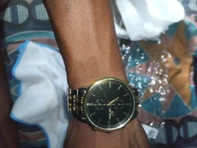 Relojes de lujo de oro para hombre, relojes de cuarzo de negocios, de pulsera de acero inoxidable, Masculino