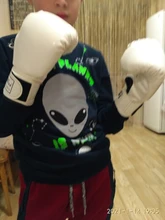 Mitts Boxing-Gloves Punching Muay-Thai Training Kids Sparring Child 1-Pair Breathable