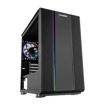 ATX Mini-tower Box Case NOX Hummer Fusion RGB LED Black
ATX Mini-tower Box Case NOX Hummer Fusion RGB LED Black