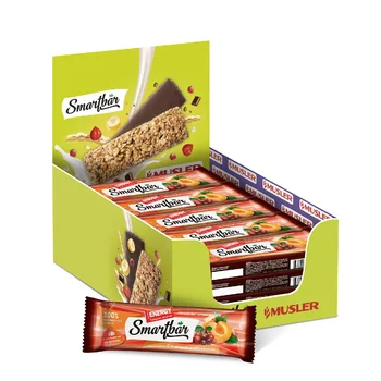 Bars Musley-with cranberry and apricot and with guarana extract, smartbar energy 25g., (25 PCs)
Bars Musley-with cranberry and apricot and with guarana extract, smartbar energy 25g., (25 PCs)