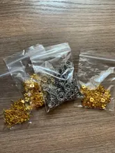 200 unids/lote 3/4/5/6/7/8/10mm, accesorios de joyería de acero inoxidable, único abierto, anillos de salto y anillo dividido para la fabricación de joyas