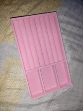 Mordoa-organizador de pendientes de ante y terciopelo rosa, soporte para presentación de joyería, estante, plato de muestra, caja de joyería de moda