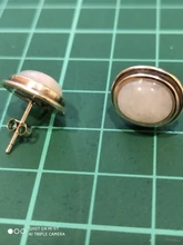 Natural Oval 6x10 8x12 10x14 MM piedra lunar de plata de ley 925 pendientes para las mujeres joyería de la vendimia de la fiesta de compromiso aniversario regalo venta al por mayor