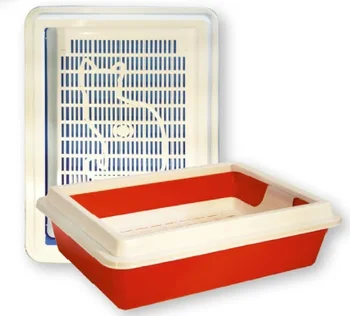 Pet Express toilet 11091 with Kitty net deep with frame, 40,5*30*6,5 cm.
Pet Express toilet 11091 with Kitty net deep with frame, 40,5*30*6,5 cm.