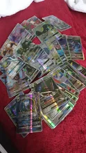 TAKARA TOMY-Juego de cartas coleccionables de pokemon GX para niños, cartas brillantes, juguete de batalla