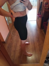 Pantalones cortos finos de cintura alta para mujer, Shorts de motorista informales, ajustados hasta la rodilla, color negro, ropa de calle