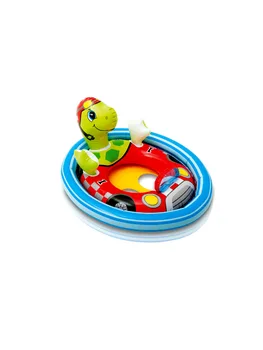 Circle for bathing "beasts" from 3 to 4 years, with legs, Intex, art. QW59570 
Circle for bathing "beasts" from 3 to 4 years, with legs, Intex, art. QW59570