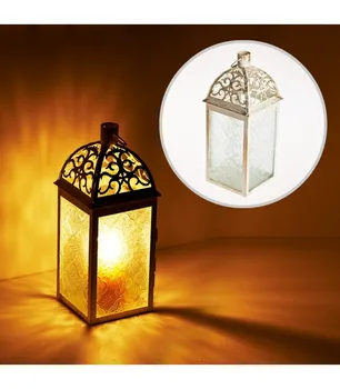 Aged Lantern - White - Rectangle-Celosia Openwork -24 cm
Aged Lantern - White - Rectangle-Celosia Openwork -24 cm