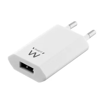 Wall Charger Ewent EW1200 100-240V White
Wall Charger Ewent EW1200 100-240V White