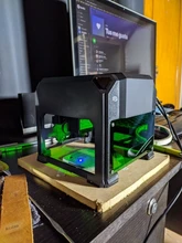 Mini máquina CNC de 3000mw, grabadora láser de escritorio, 3w, máquina de tallado de CNC, bricolaje, cortador de impresora, carpintería, grabado láser pro machin