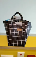 QQD-fiambrera multifunción para mujer, bolsa térmica Multicolor impermeable, caja de desayuno portátil, Picnic, informal, viaje